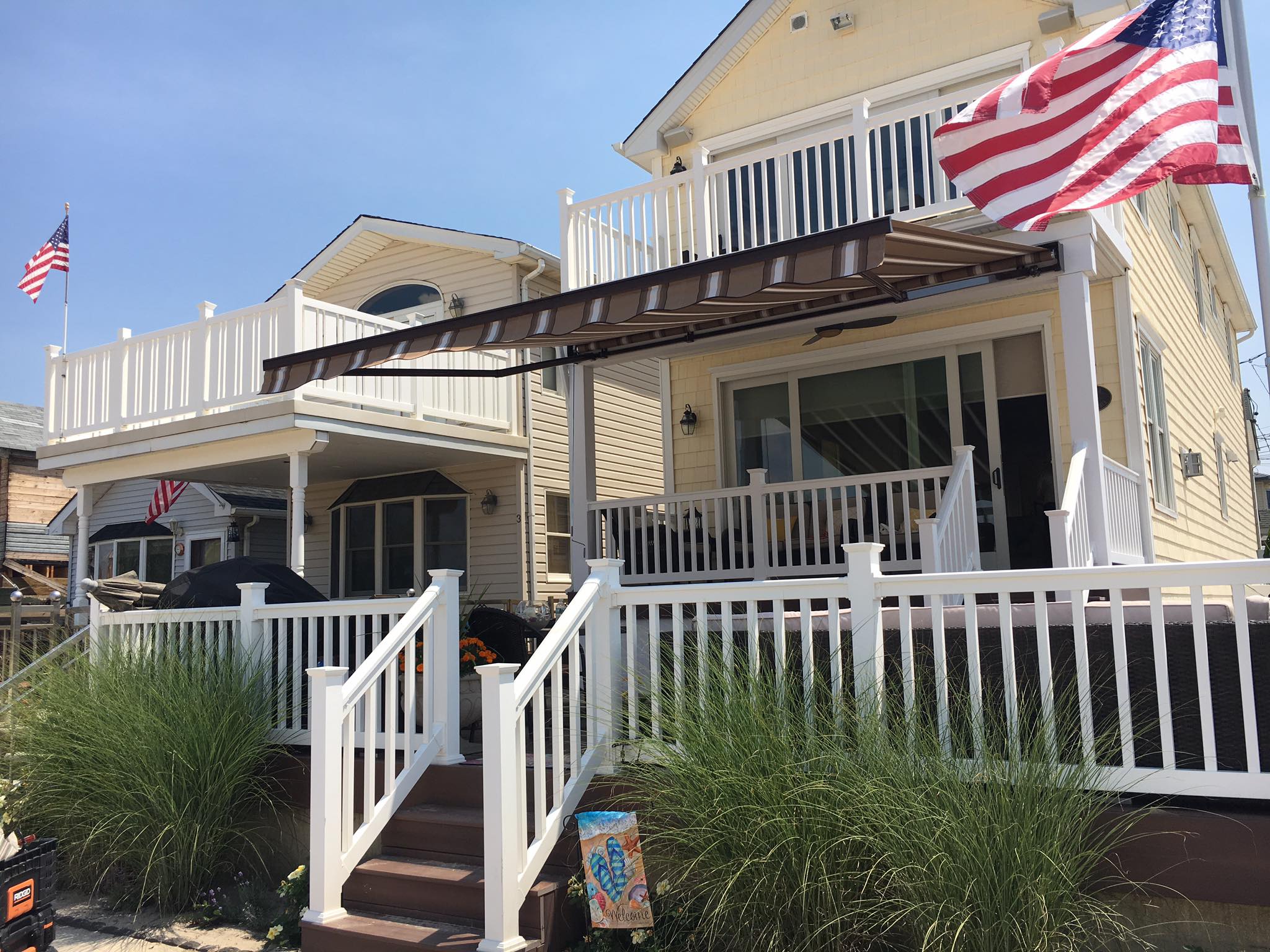 Red Bank New Jersey Retractable Awnings The Awning Warehouse Ny Awnings Nj Awnings